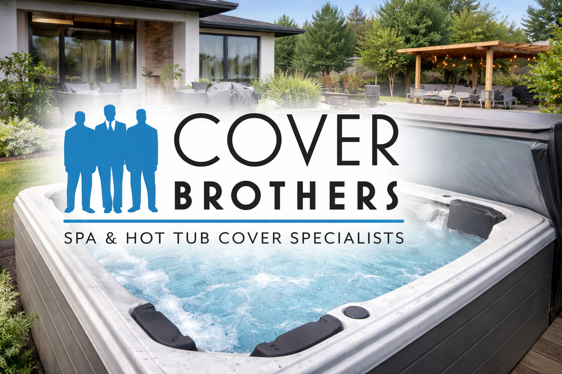Custom hot tub and swim spa replacement covers by The Cover Brothers