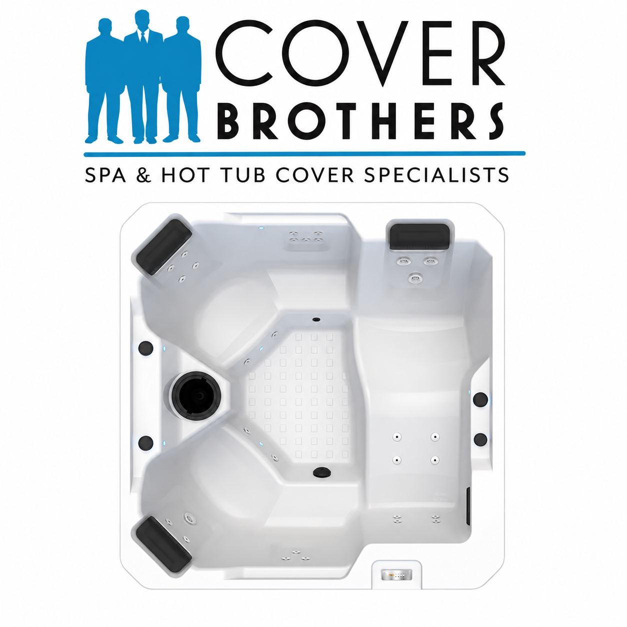 Aquaterra Huntley hot tub cover replacement 78" x 78"