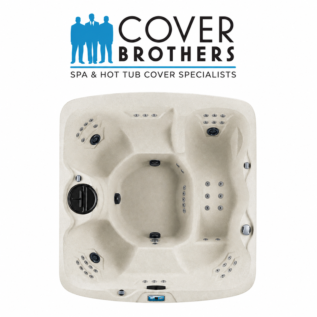 Aquaterra Navarro hot tub cover replacement 87" x 77" lid