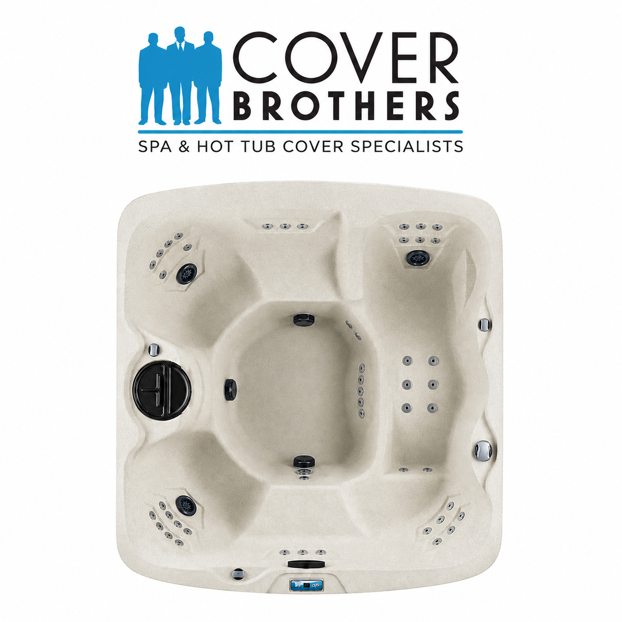 Aquaterra Navarro hot tub cover replacement 87" x 77" lid
