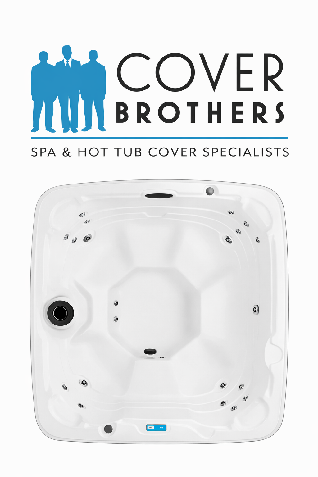 Aquaterra Verona cover replacement by The Cover Brothers – premium custom hot tub lid with quality build and materials