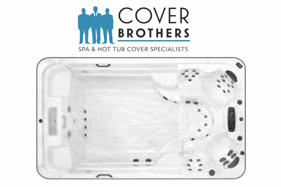 Arctic Spa Okanagan spa custom hot tub replacement covers for spas. Quality lid from The Cover Brothers.