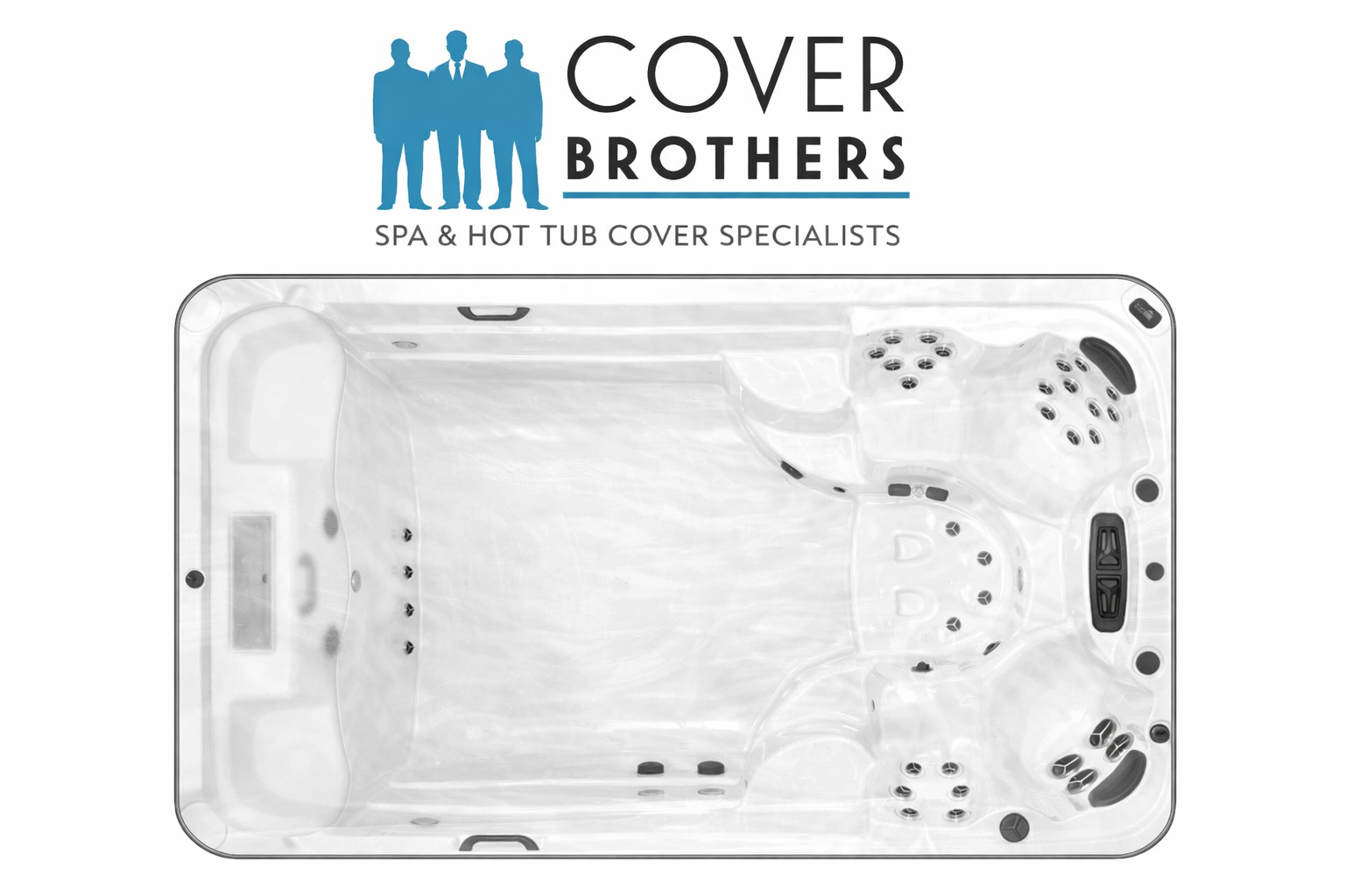 Arctic Spa Okanagan spa custom hot tub replacement covers for spas. Quality lid from The Cover Brothers.