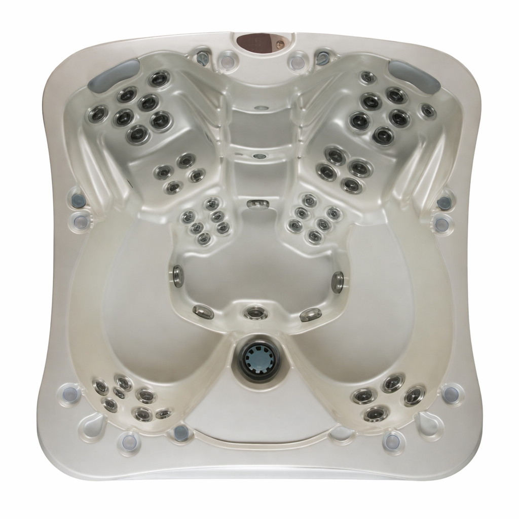 Arctic Spa Sante Fe custom spa replacement covers for hot tub. Quality lid from The Cover Brothers.