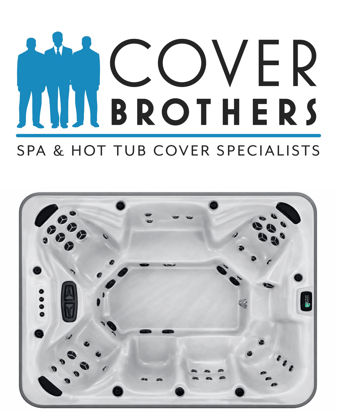 Arctic Spa Summit XL custom hot tub replacement covers for hot tub. Quality lid from The Cover Brothers.