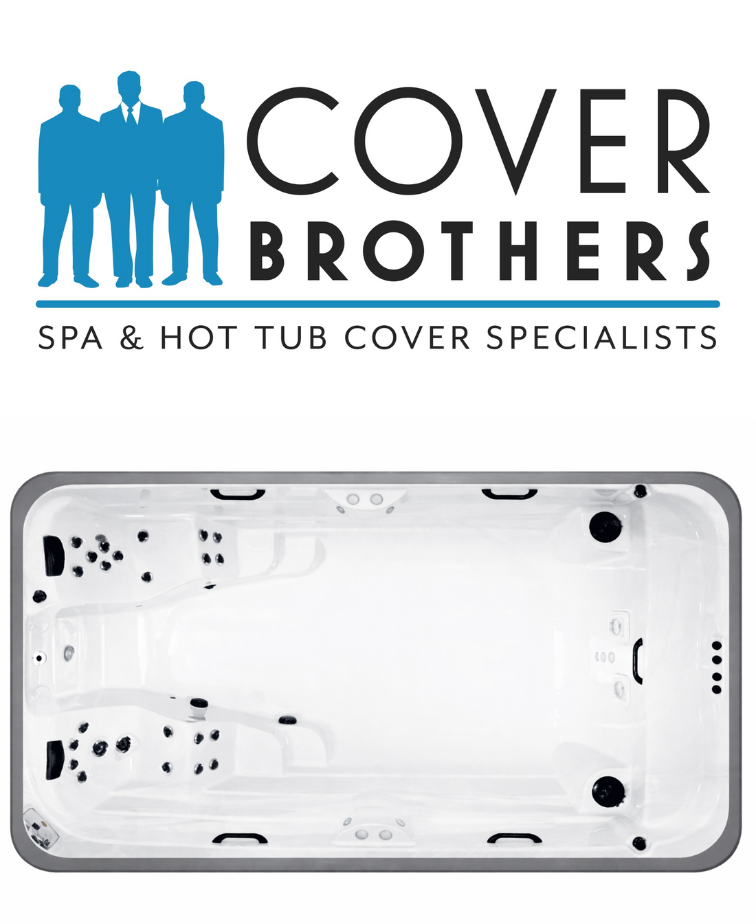 Arctic Spa Wolverine spa custom hot tub replacement covers for spas. Quality lid from The Cover Brothers.