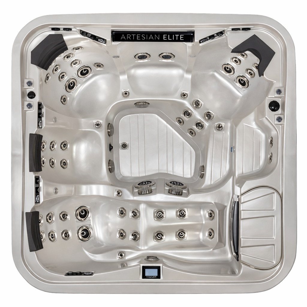 Artesian Elite Dove Canyon custom hot tub replacement covers for spas. Quality lid from The Cover Brothers.