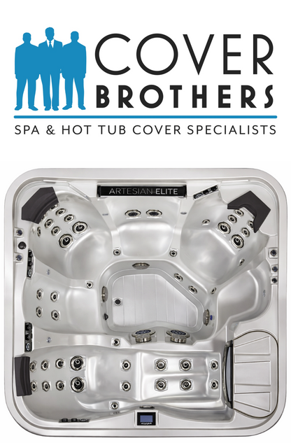 Artesian Elite Eagle Crest custom hot tub replacement covers for spa. Quality lid from The Cover Brothers.