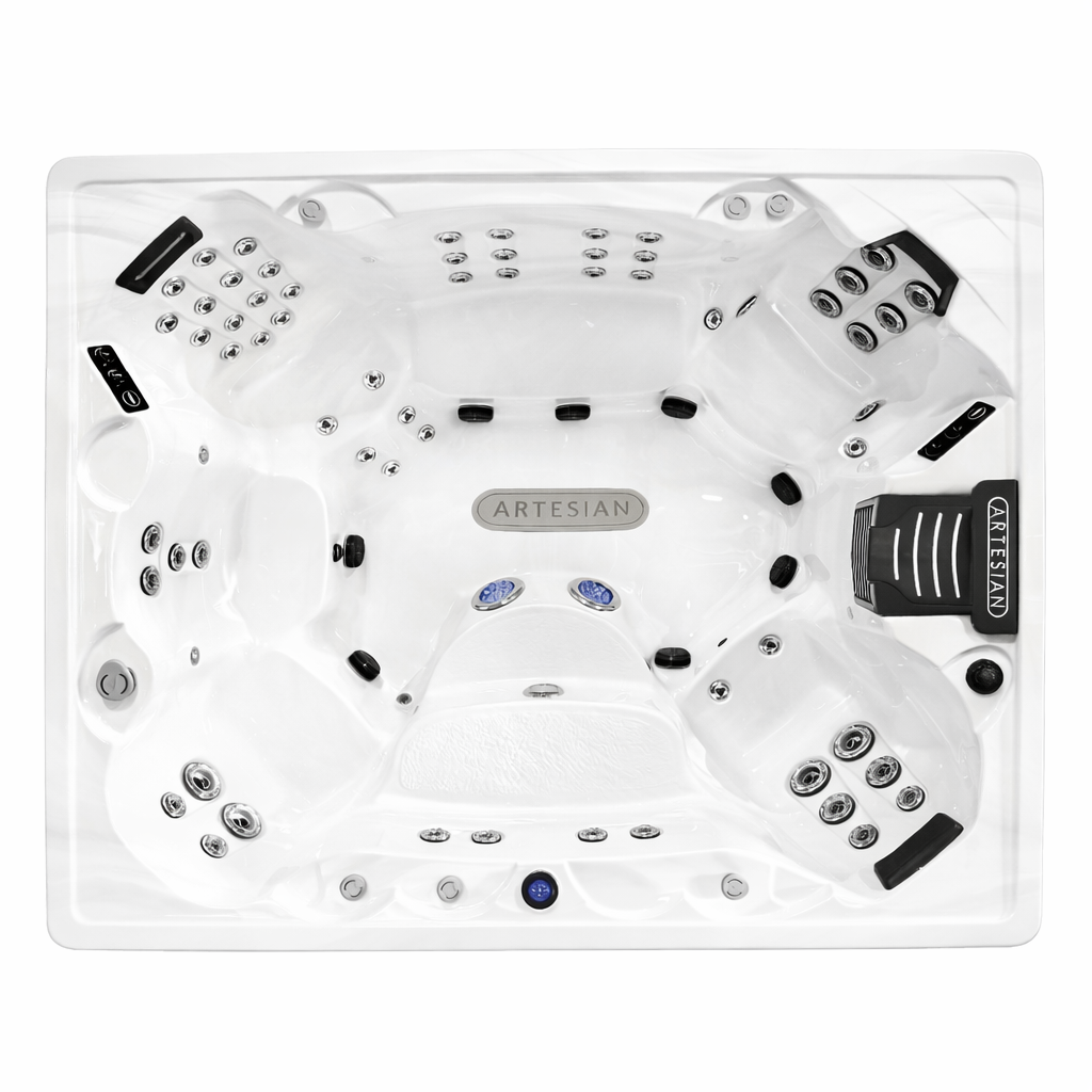 Artesian / Island Spas Isla Margarita spas custom hot tub replacement covers for spa. Quality lid from The Cover Brothers.