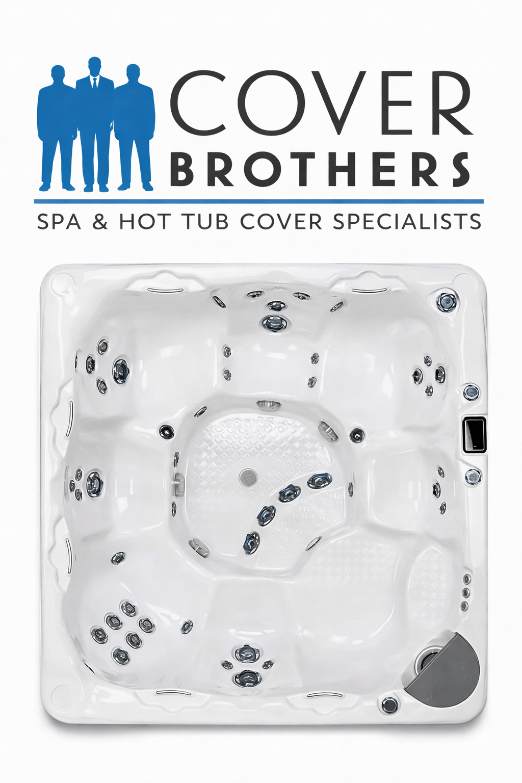 Beachcomber 750 custom hot tub replacement covers for spas. Quality lid from The Cover Brothers.