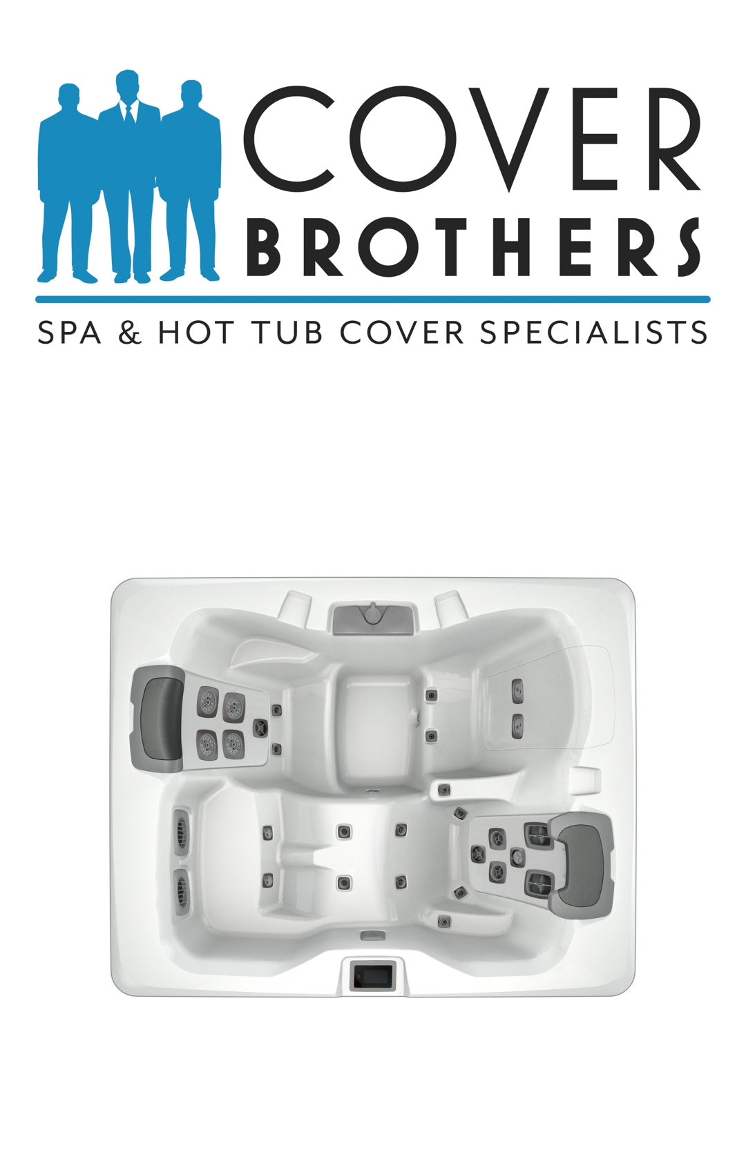 Bullfrog A5 spa cover replacement by The Cover Brothers – premium custom hot tub lid with quality build and materials