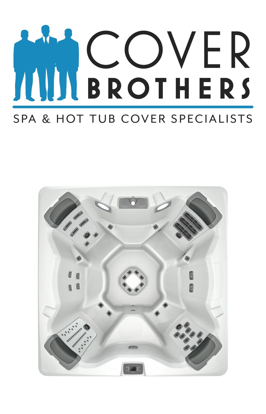 Bullfrog A7 spa cover replacement by The Cover Brothers – premium custom hot tub lid with quality build and materials