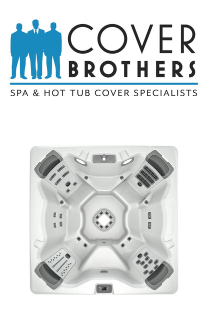 Bullfrog A7 spa cover replacement by The Cover Brothers – premium custom hot tub lid with quality build and materials