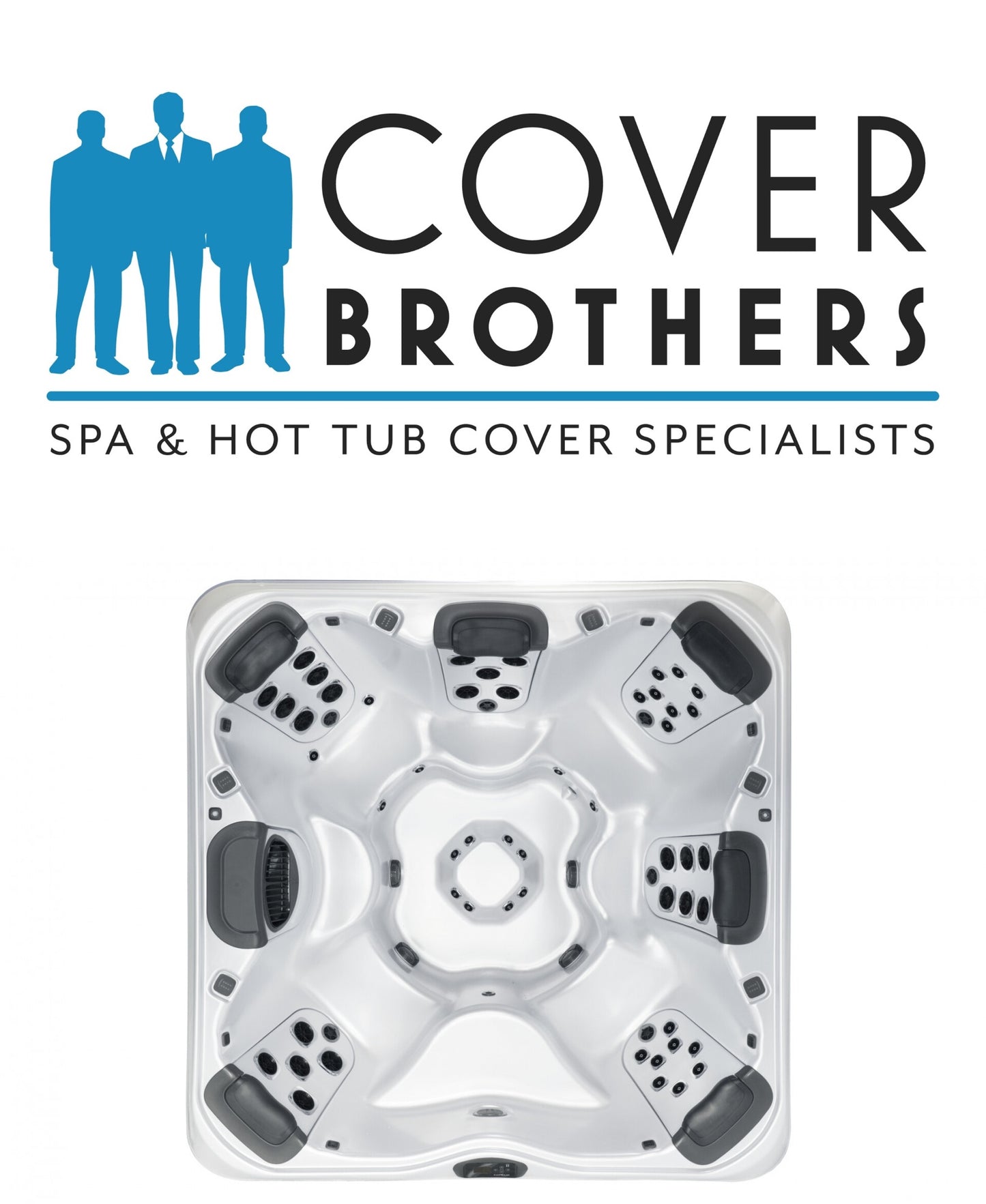 Bullfrog A8 spa cover replacement by The Cover Brothers – premium custom hot tub lid with quality build and materials