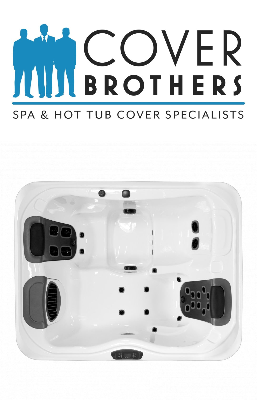 Bullfrog R5 spa cover replacement by The Cover Brothers – premium custom hot tub lid with quality build and materials