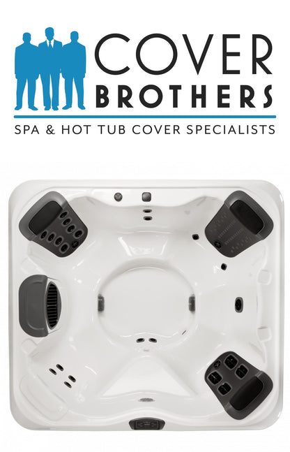 Bullfrog R6 spa cover replacement by The Cover Brothers – premium custom hot tub lid with quality build and materials