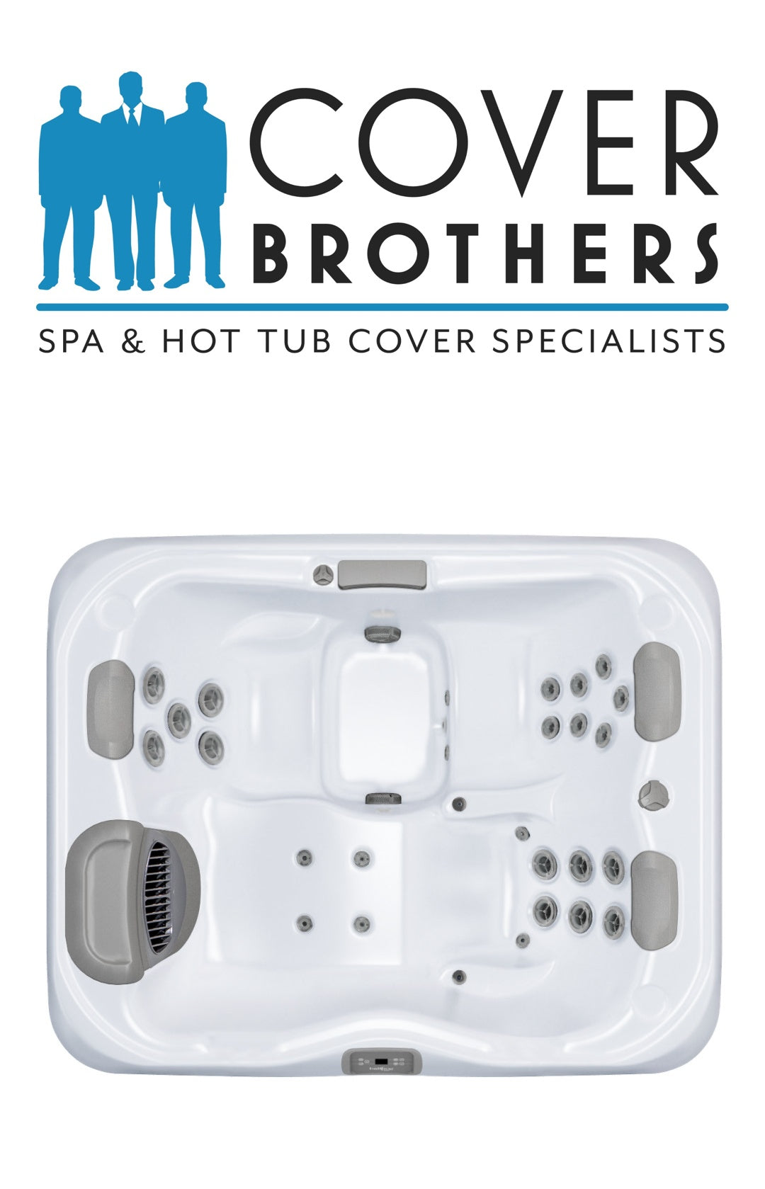 Bullfrog X5L spa cover replacement by The Cover Brothers – premium custom hot tub lid with quality build and materials