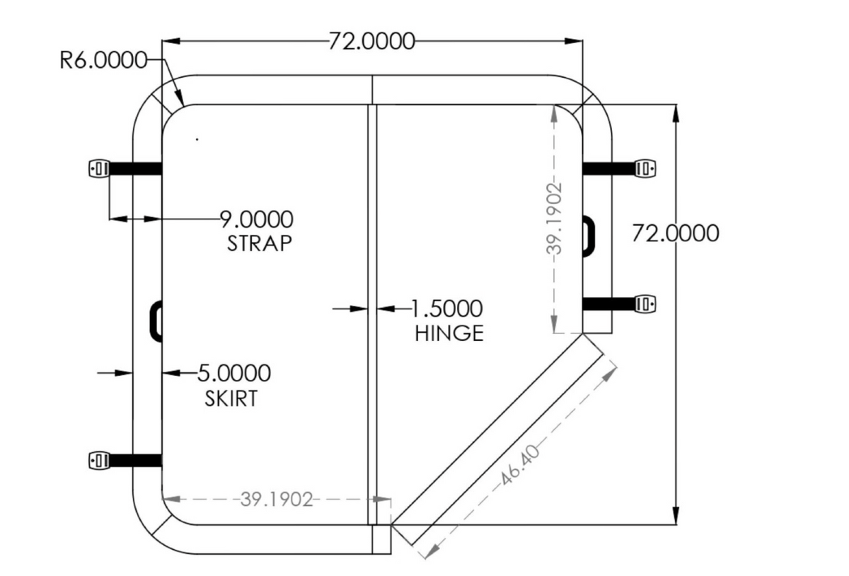 Hot Spring TX  Hot Tub Replacement Cover | Premium Spa Covers