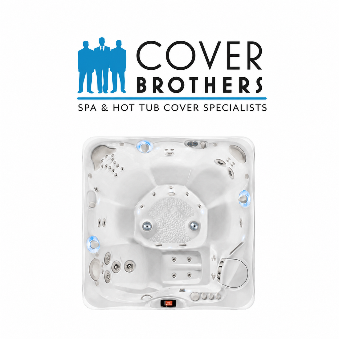 Caldera Tahitian replacement hot tub cover 83" x 83"