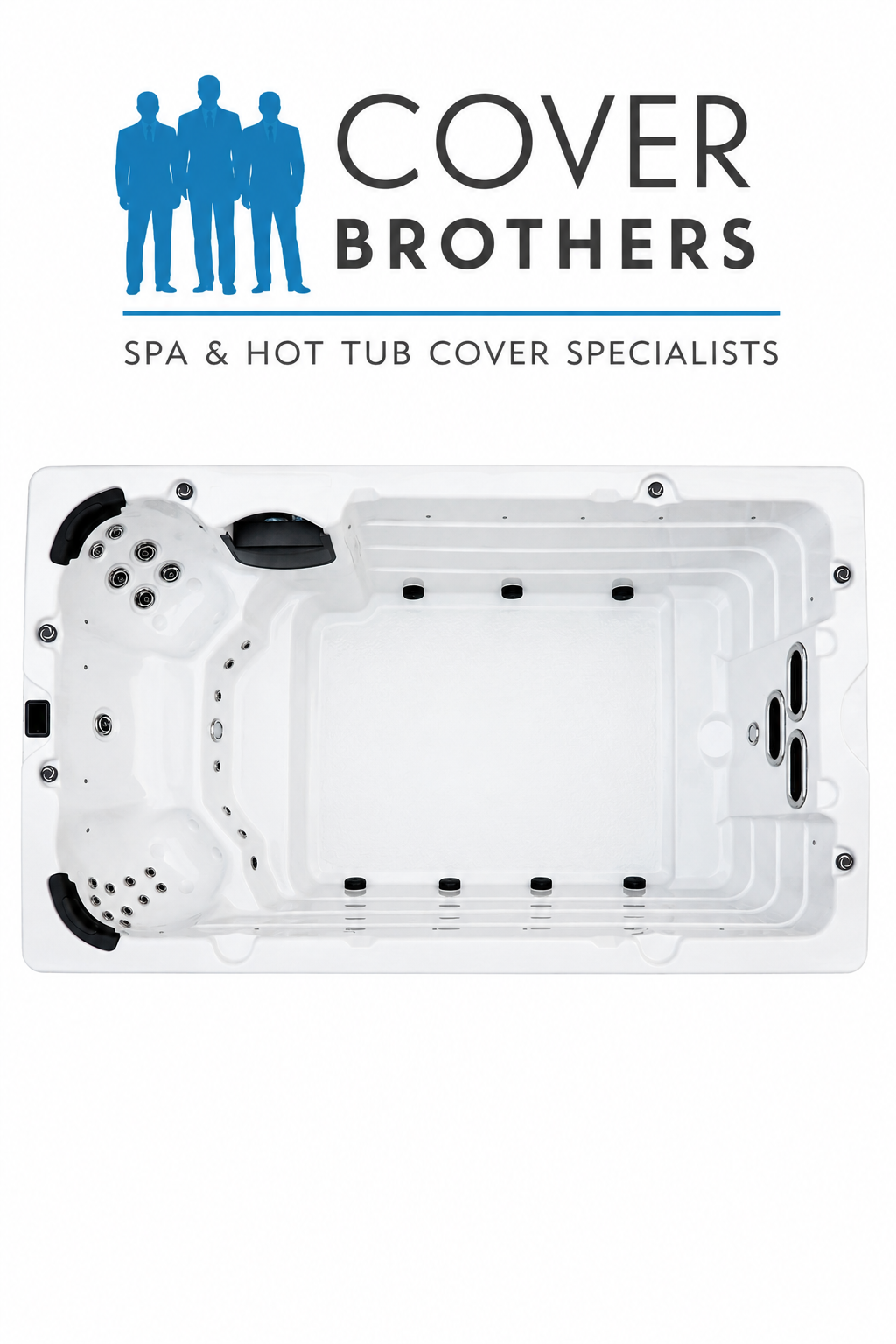 Pacific Spas Kayak Swim Spa Replacement Cover | Premium Swim Spa Covers
