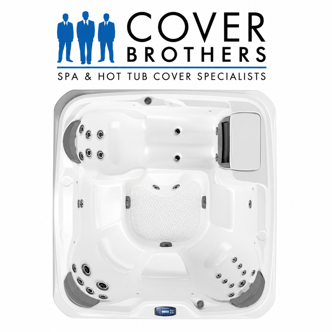 Replacement cover for a Sundance Peyton 680 hot tub 84.5" x 84.5"
