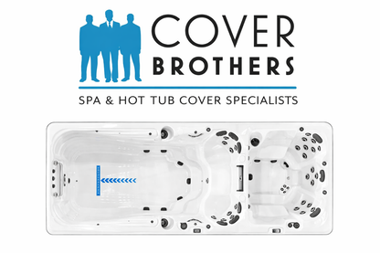 Dynasty custom hot tub replacement covers for spas. Quality lid from The Cover Brothers.