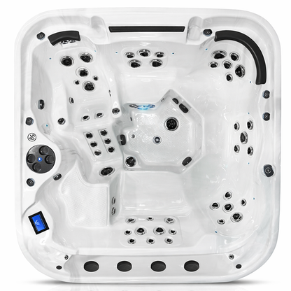 Coast Spa Cascade II custom spa replacement covers for hot tub. Quality lid from The Cover Brothers.