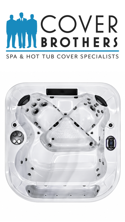 Coast Spa Edge with infinity edge 90" x 78"