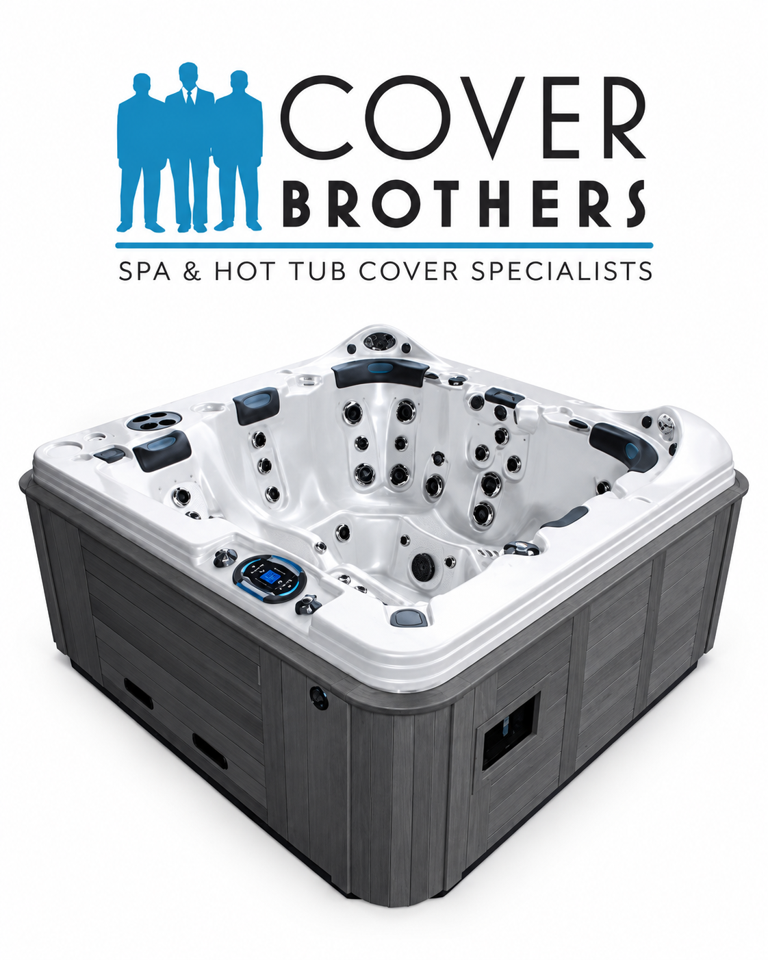 Coast Spa Lanai 90.5 x 90.5 replacement cover for hot tub spa The Cover Brothers