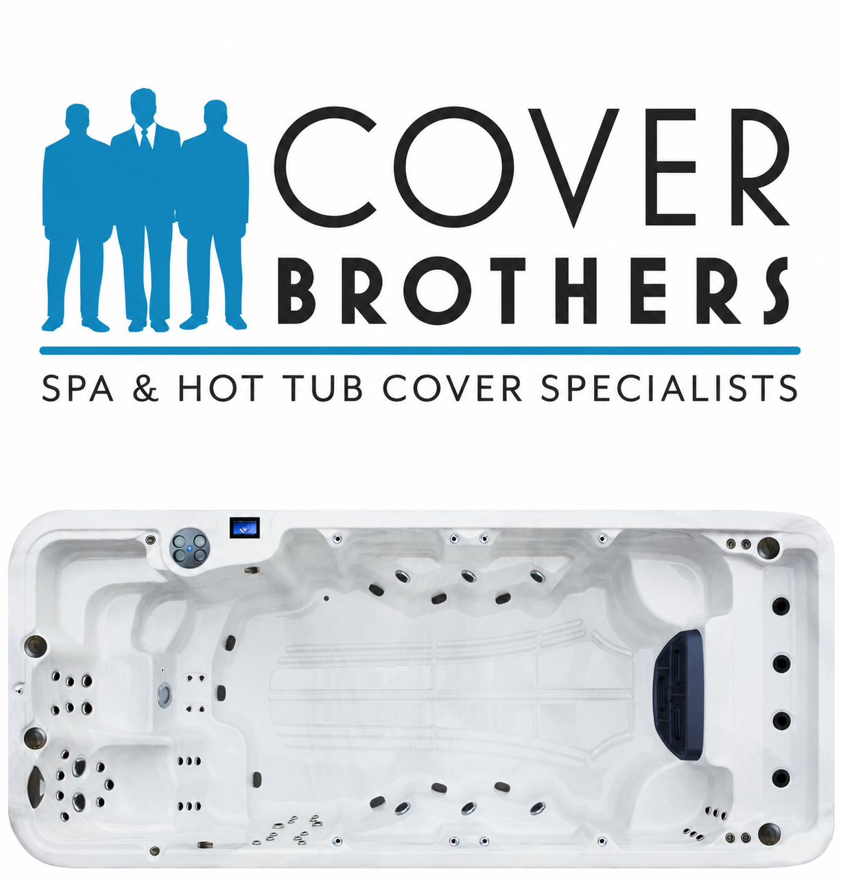 Coast Spa 17VE Wellness Infinity Swim Spa Replacement Cover | Premium Swim Spa Covers