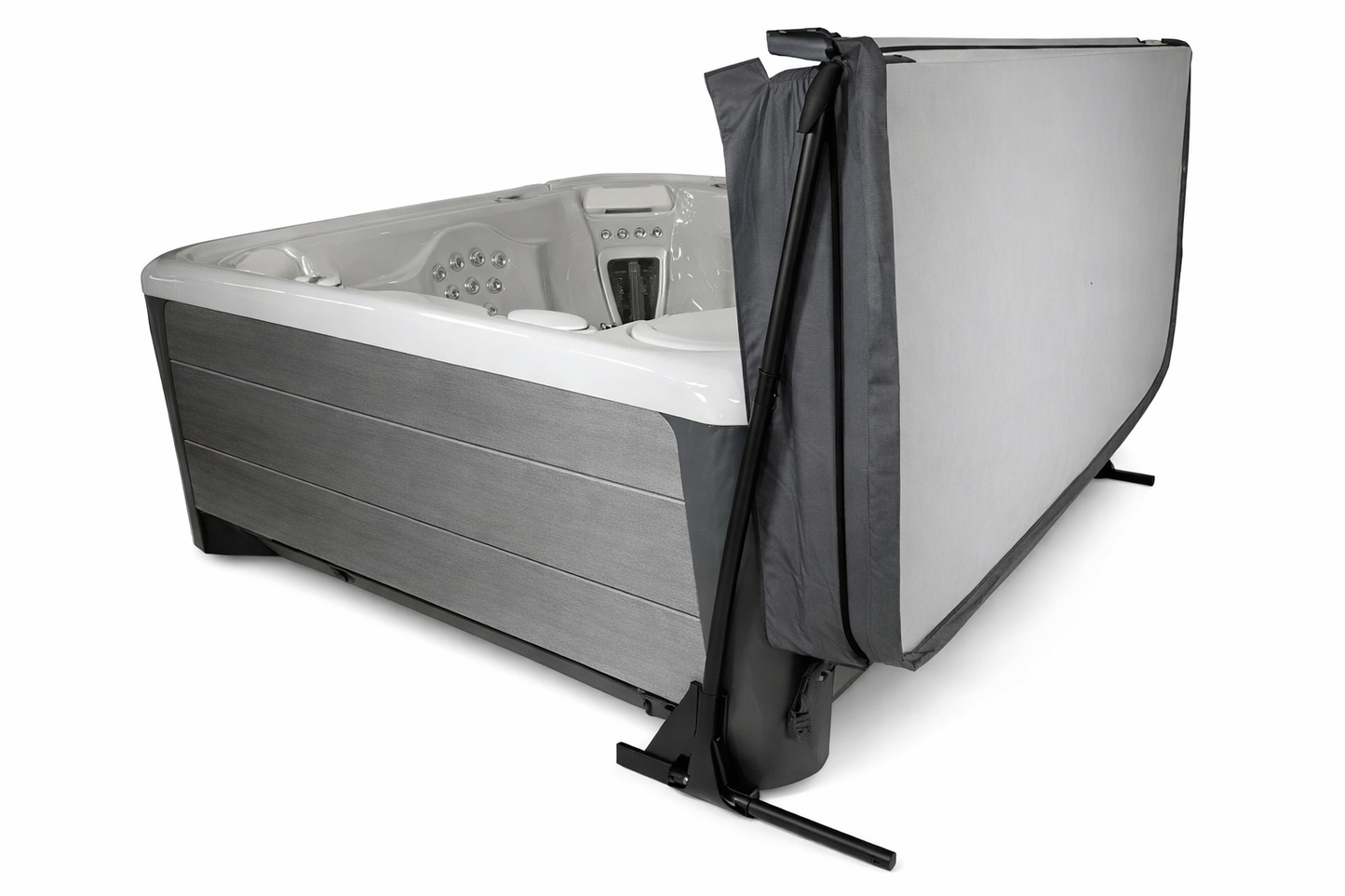 Cover Valet Rock-It Hot Tub Cover Lifter – Undermount Design | The Cover Brothers