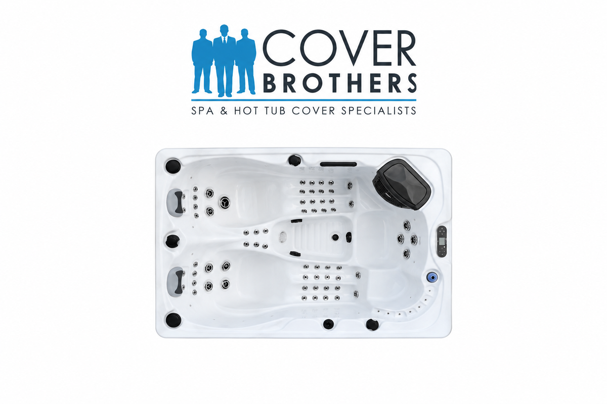 Dominion DL65 replacement cover 87" x 62" hot tub spa lid