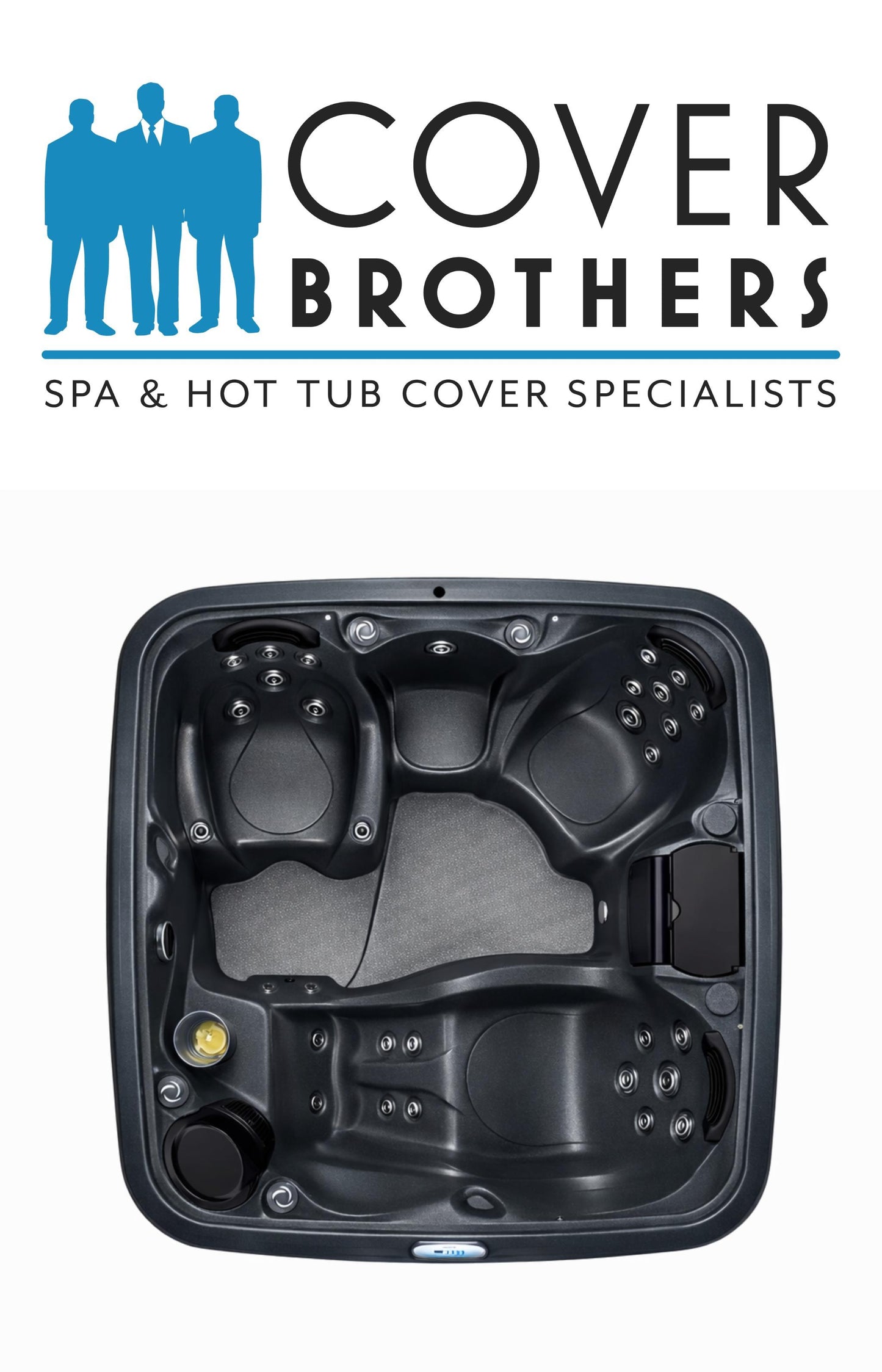 Dream Maker Cabana 2500 custom spa replacement covers for hot tub. Quality lid from The Cover Brothers.