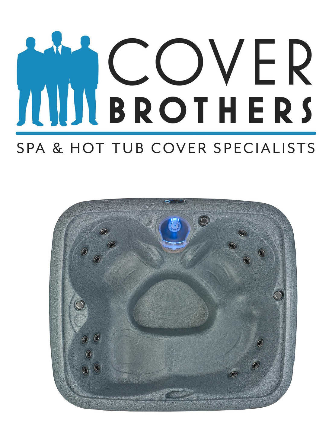 Dream Maker EZ custom spa replacement covers for hot tub. Quality lid from The Cover Brothers.