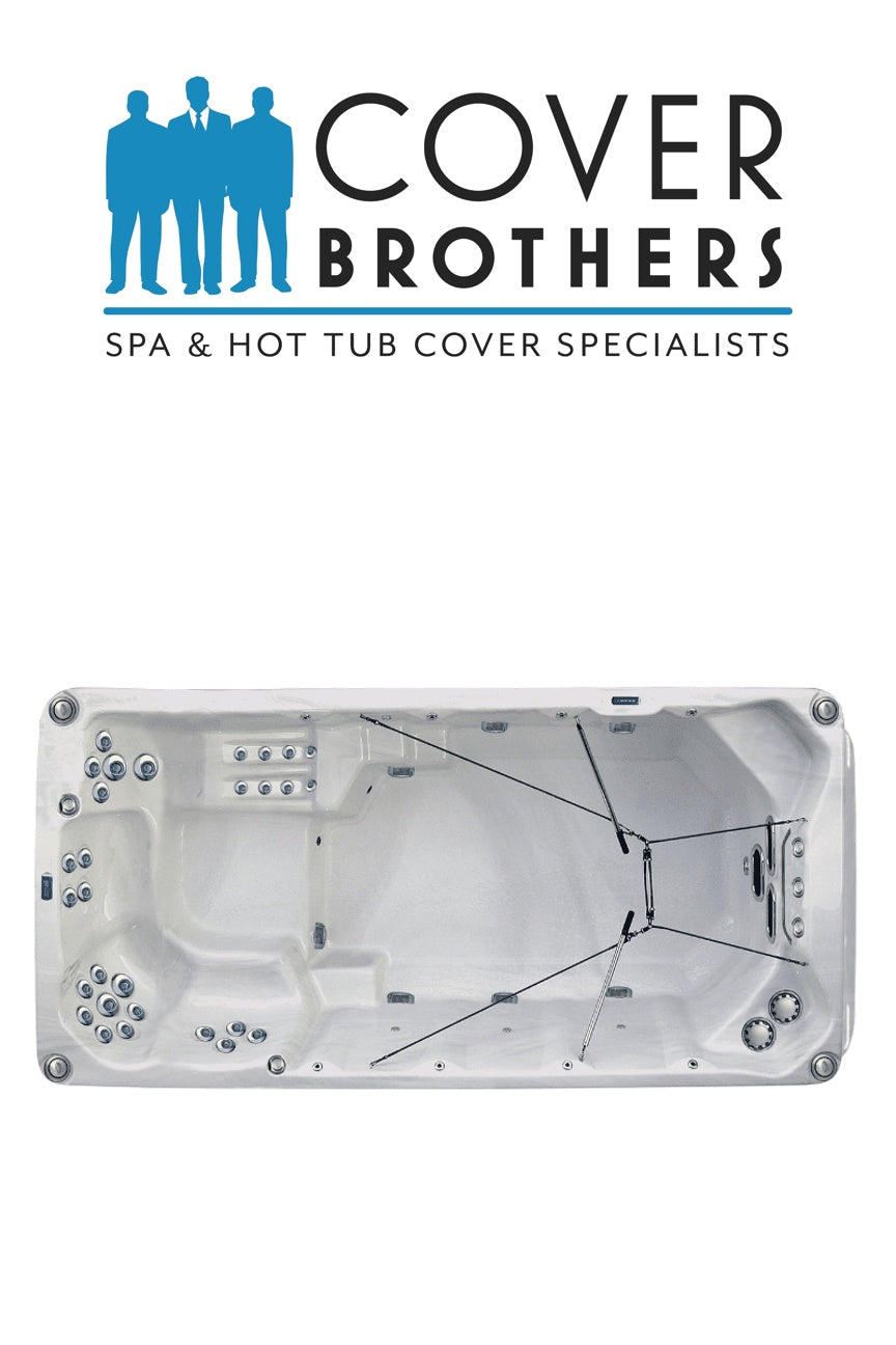 Dynasty Aquex 16 custom hot tub replacement covers for spas. Quality lid from The Cover Brothers.