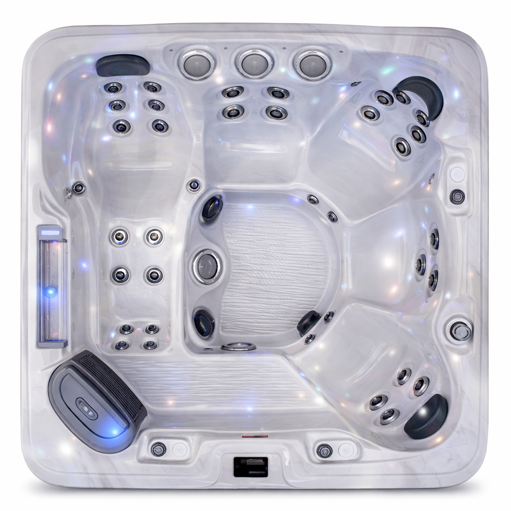 Dynasty Brava 92 custom spa replacement covers for hot tub. Quality lid from The Cover Brothers.