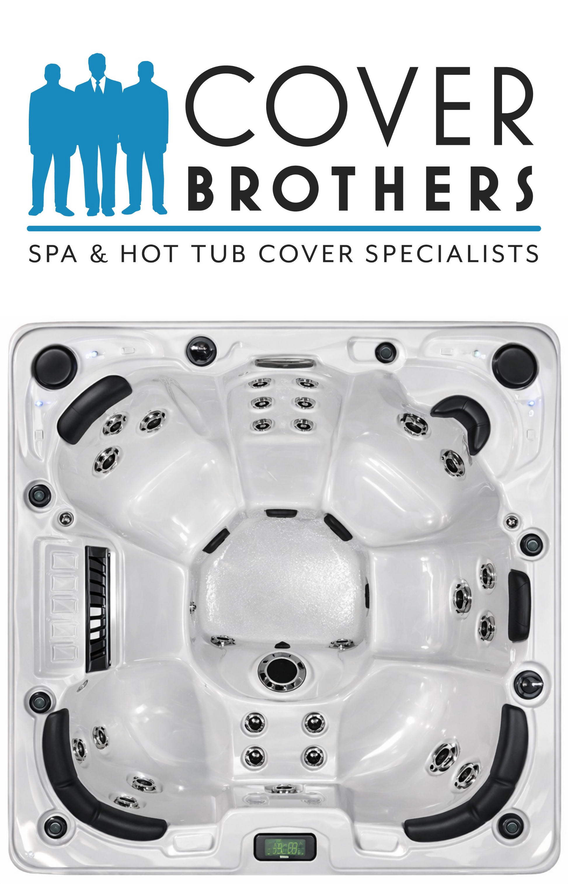 Dynasty ECCO B570 custom hot tub replacement covers for hot tub. Quality lid from The Cover Brothers.