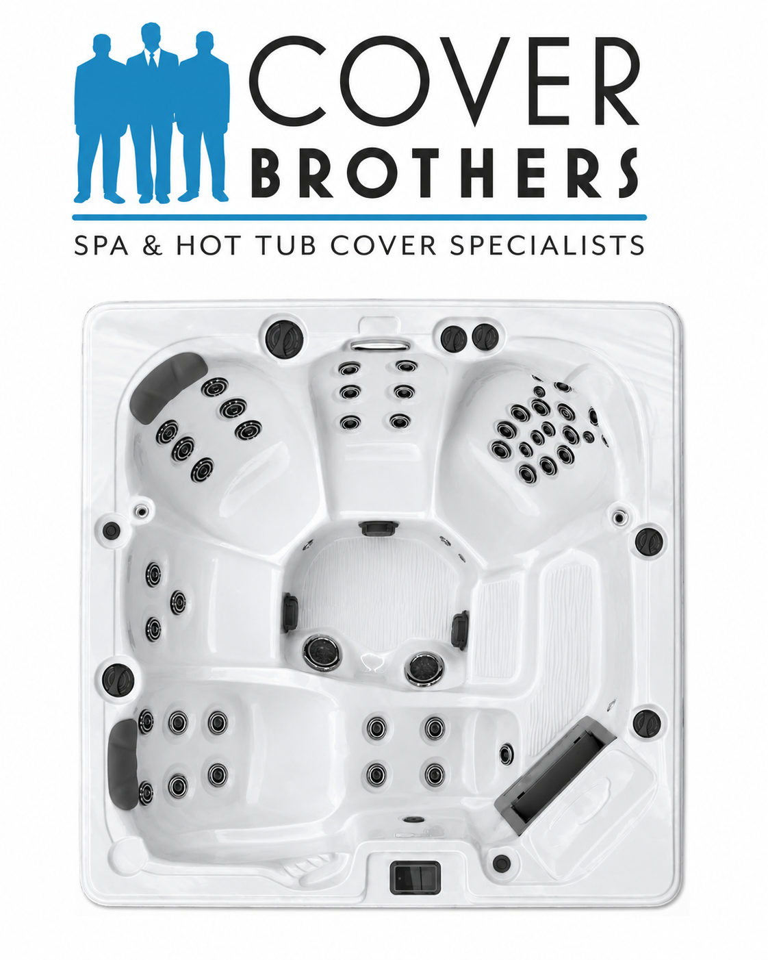 Dynasty Nassau Royale replacement hot tub cover 82" x 82" spa lid