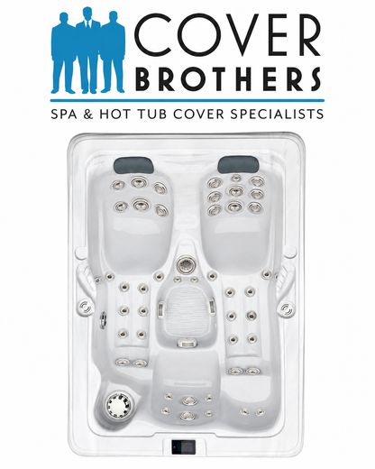 Dynasty Twin Palms replacement hot tub cover 82.5" x 60" spa lid