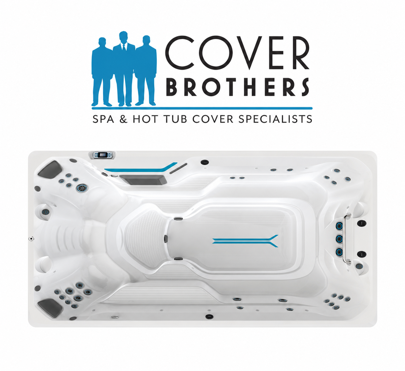 Endless R220 hot tub replacement covers for swim spa 144" x 89"