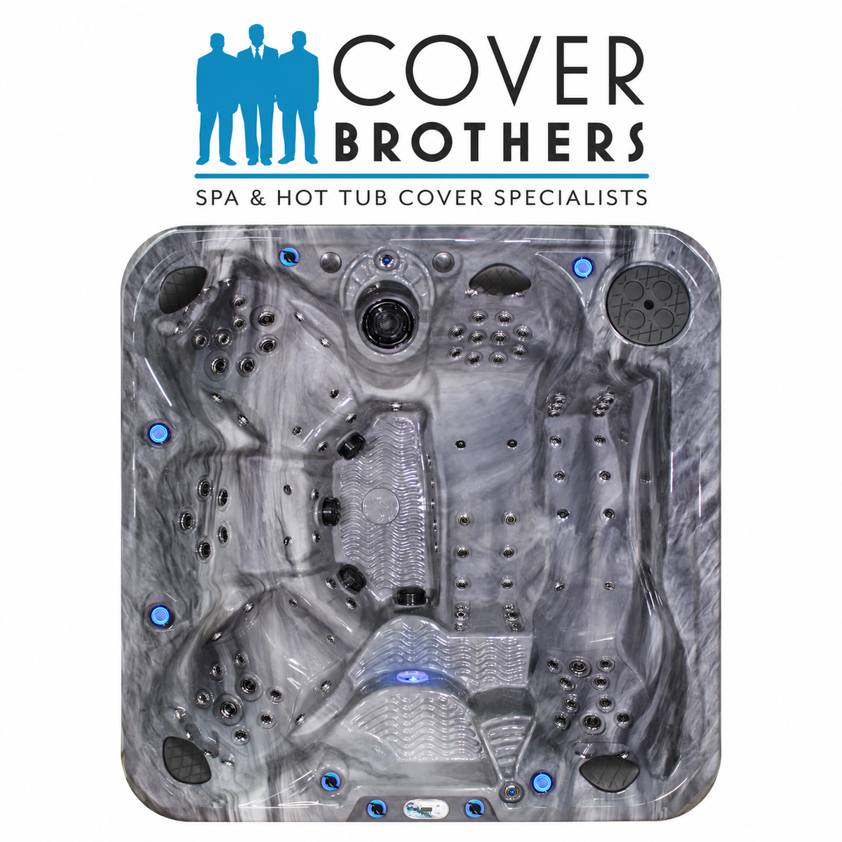 Evolution Centurion replacement cover 91" x 91" hot tub spa lid