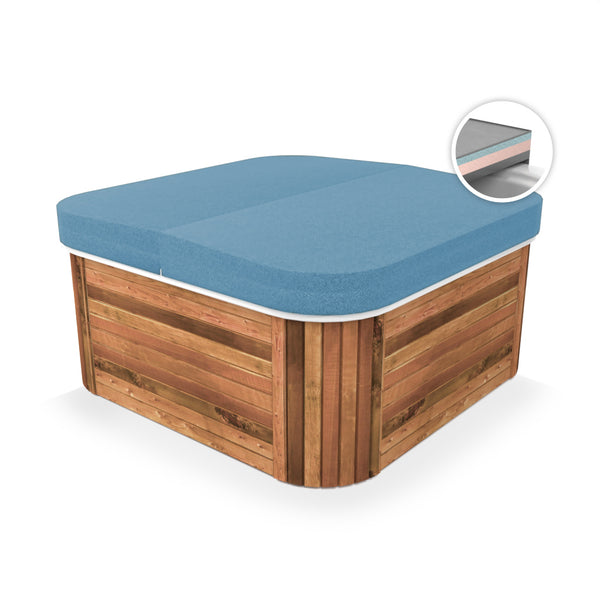 Diamond Hot Tub Cover 6/4 Taper Cover Perfect for Harsh Winters. ON SALE!