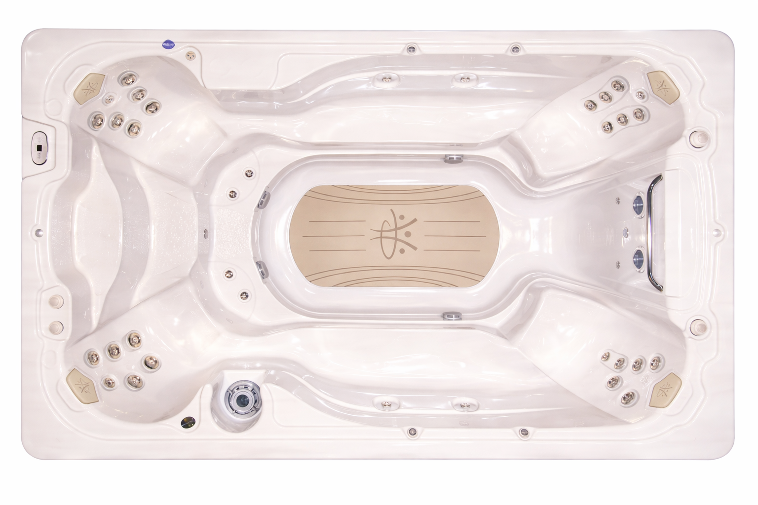 Hydropool 13 AquaPlay custom hot tub replacement covers for swim spa. Quality lid from The Cover Brothers.