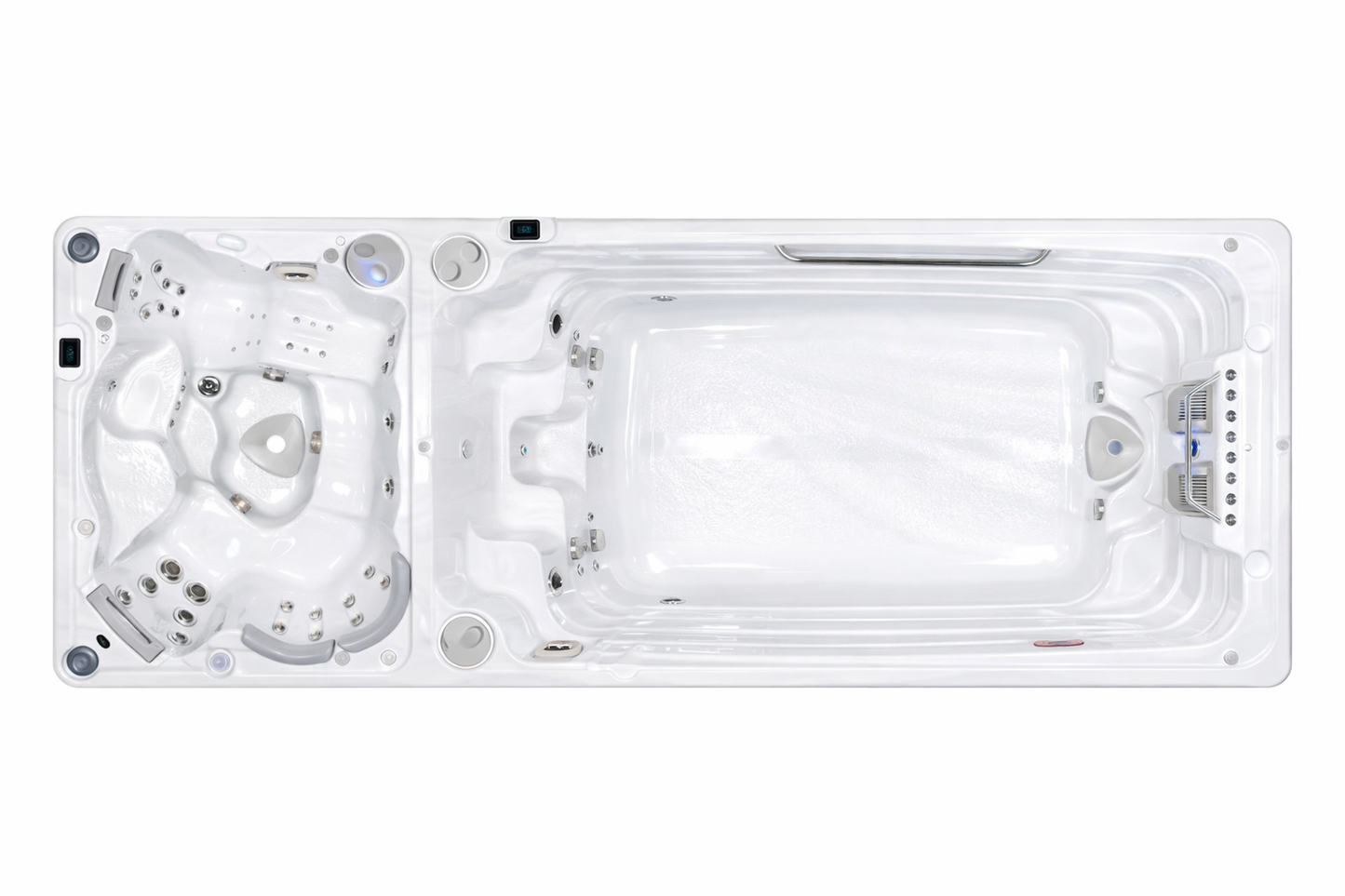 Hydropool 19 DTAX custom hot tub replacement covers for swim spa. Quality lid from The Cover Brothers.