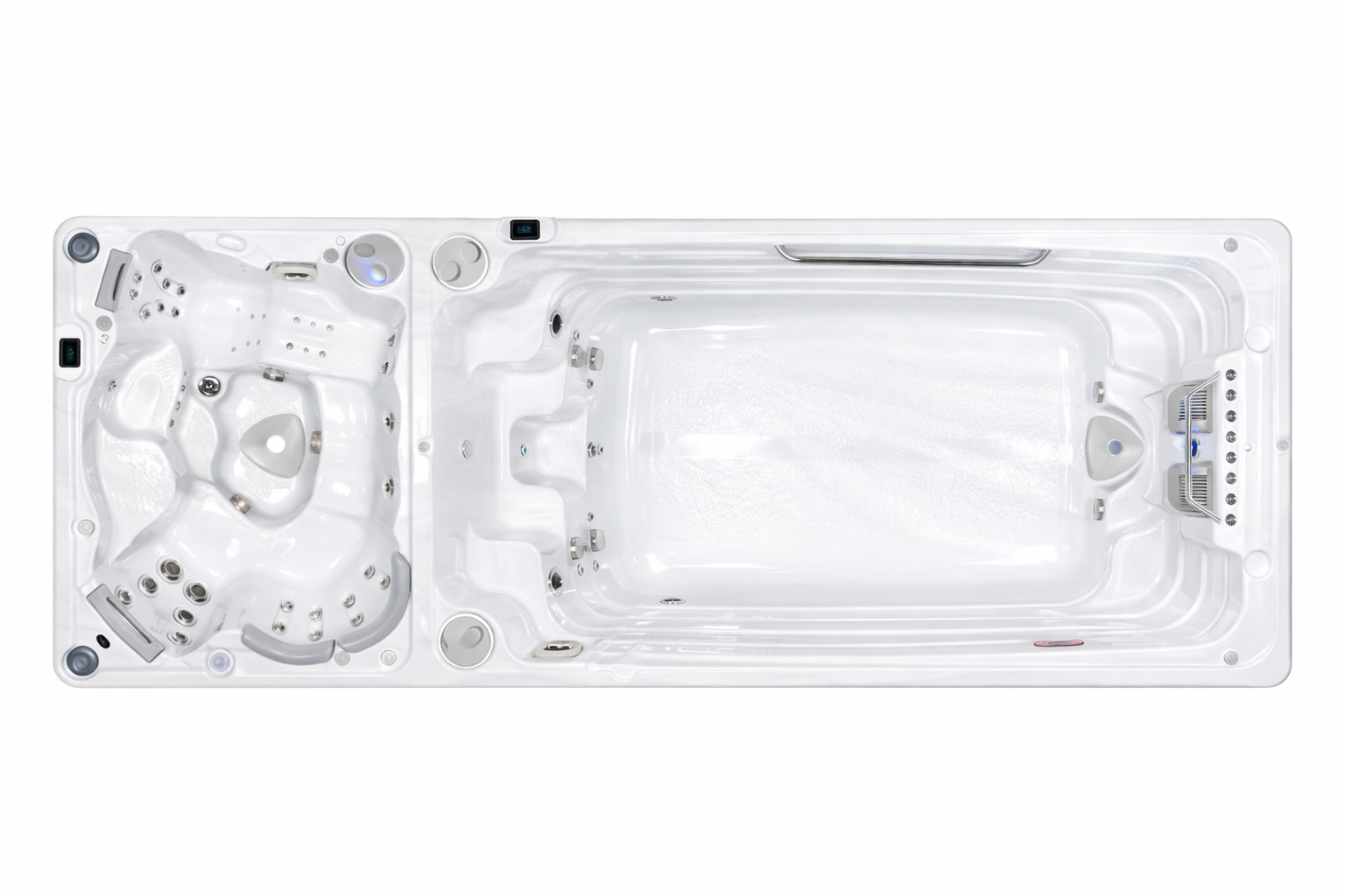 Hydropool 19 DTAX custom hot tub replacement covers for swim spa. Quality lid from The Cover Brothers.