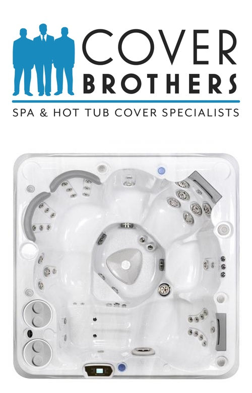 Hydropool 670 custom hot tub replacement covers for spas. Quality lid from The Cover Brothers.