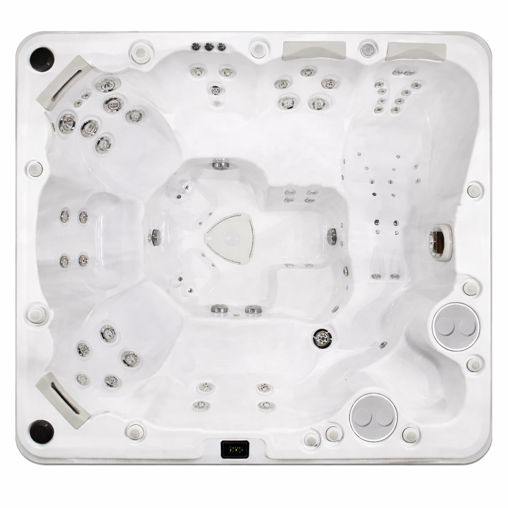 Hydropool 970 spas custom hot tub replacement covers for hot tub. Quality lid from The Cover Brothers.