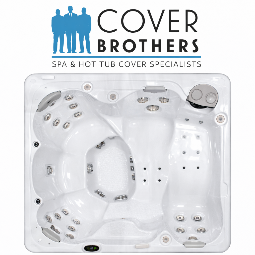 Hydropool Serenity 5000 custom hot tub replacement covers for spas. Quality lid from The Cover Brothers.