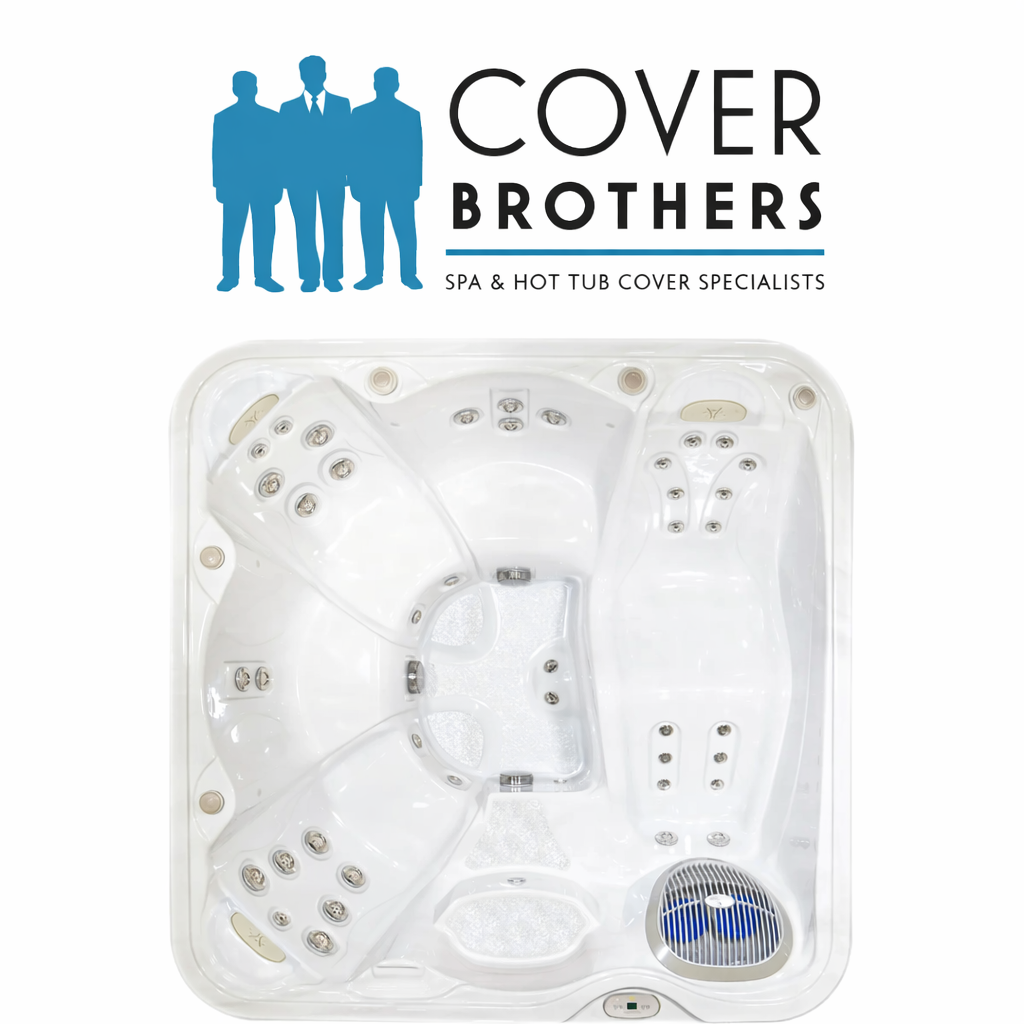 Hydropool serenity 5900 cover replacement by The Cover Brothers – premium custom hot tub lid with quality build and materials