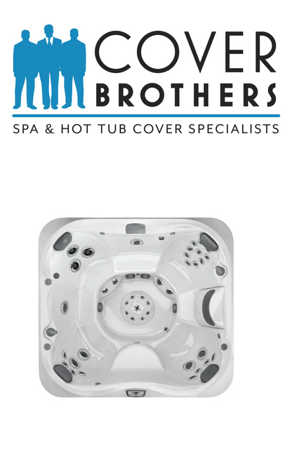 Jacuzzi j-330 spa custom hot tub replacement covers for spas. Quality lid from The Cover Brothers.